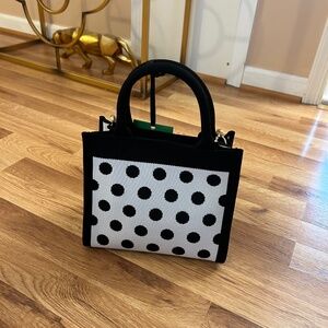 Kate Spade New York for Target Polka Dot Knit Crossbody Bag